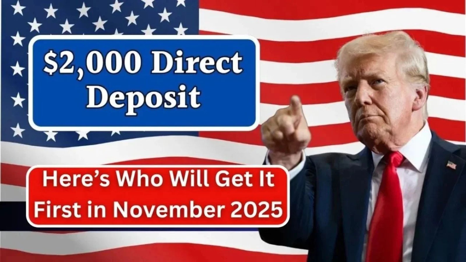 IRS Confirms $2,000 Direct Deposit Payments for November 2025 – Eligibility, Dates & How to Get Yours